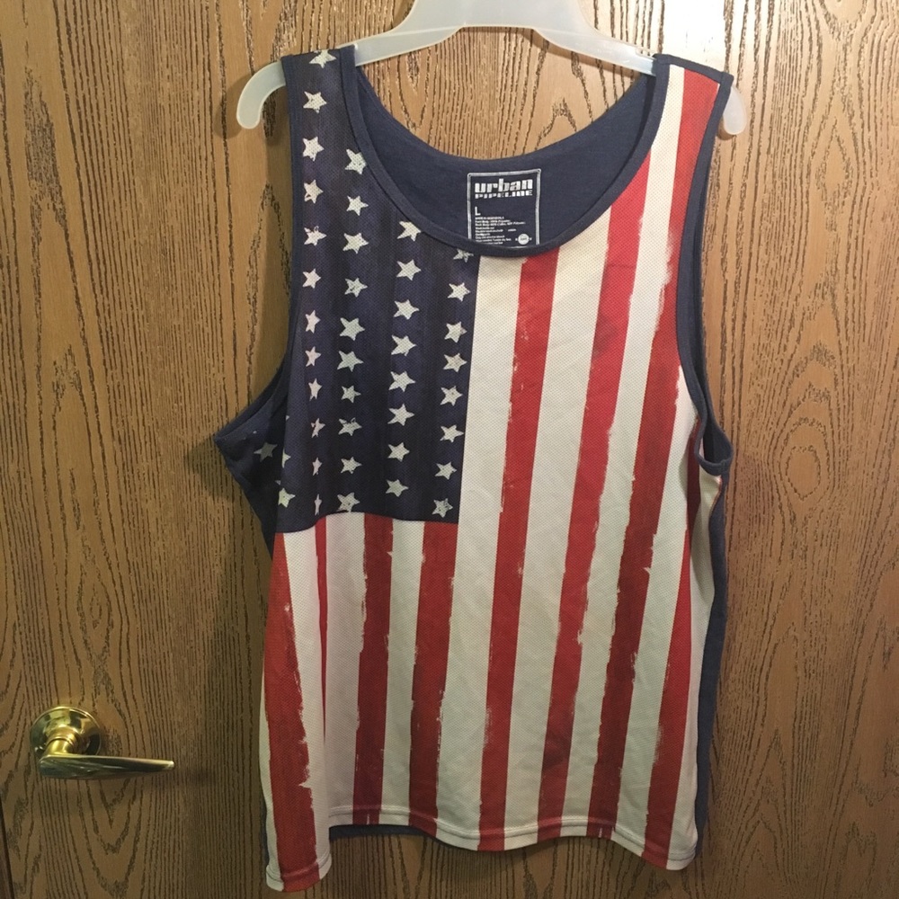 American Flag Tank Top